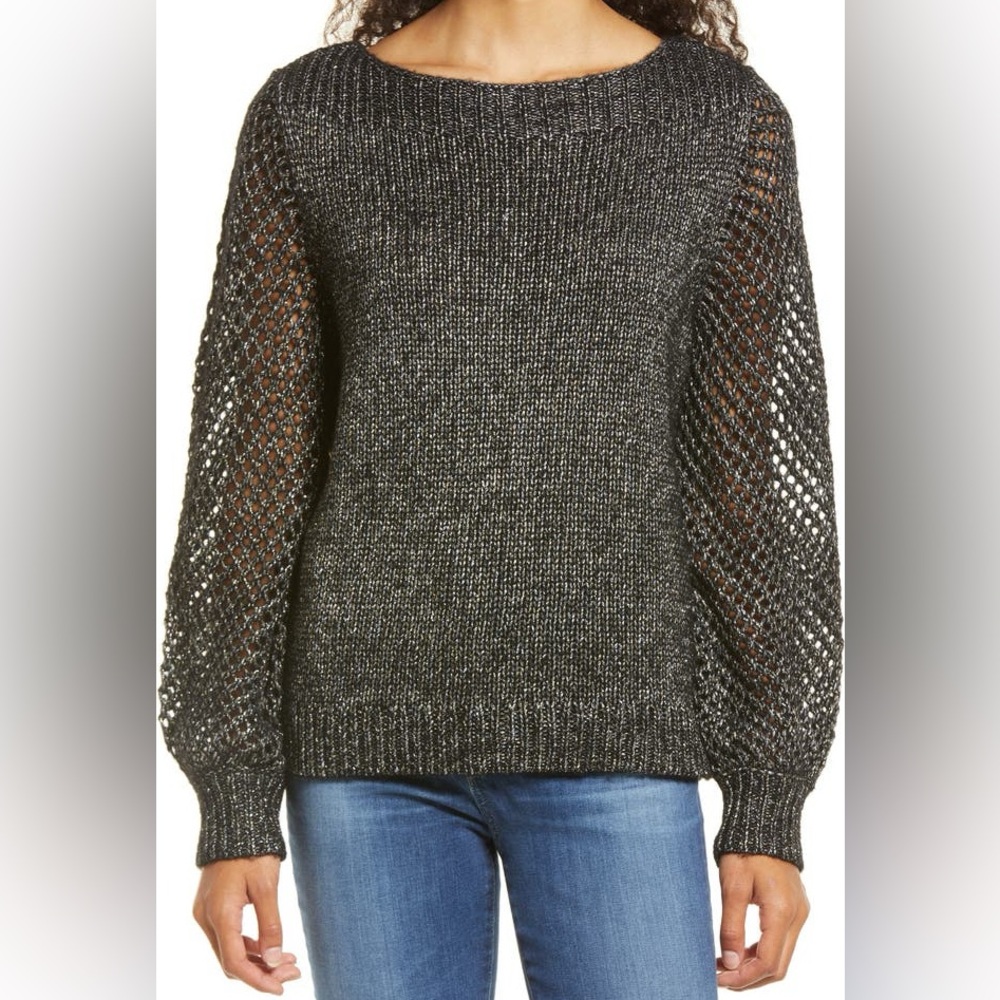 Tommy Bahama Black Knit Sweater